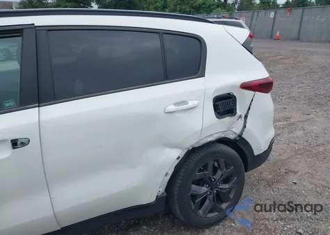 2022 Kia Sportage Nightfall Edition from USA, damaged, VIN KNDP6CAC1N7017380